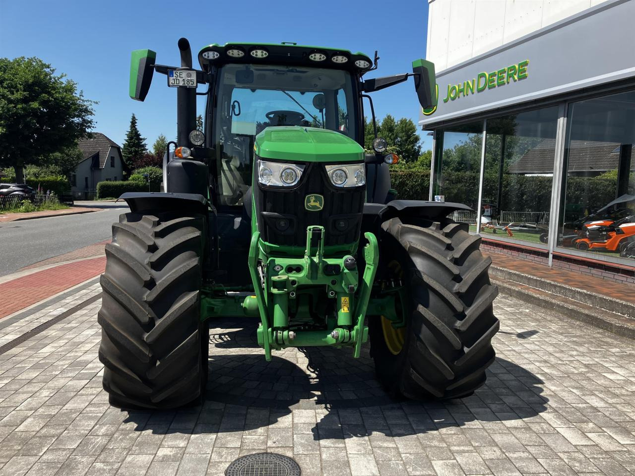 John Deere 6R 185 - 장궤형 트랙터 : 사진 3 John Deere 6R 185 - 장궤형 트랙터 : 사진 3