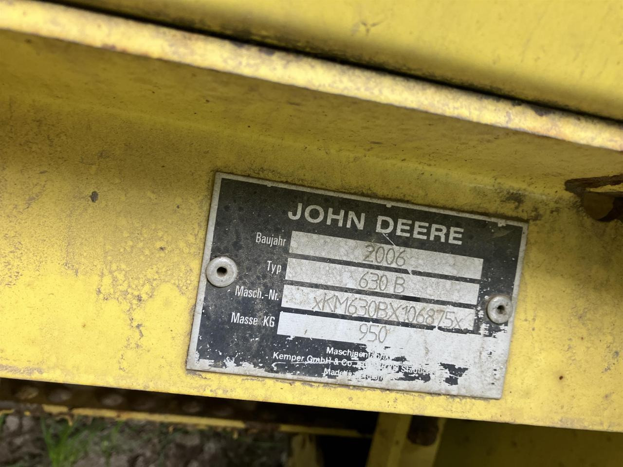 John Deere 7380 - 견인식 목초수확기 : 사진 5 John Deere 7380 - 견인식 목초수확기 : 사진 5