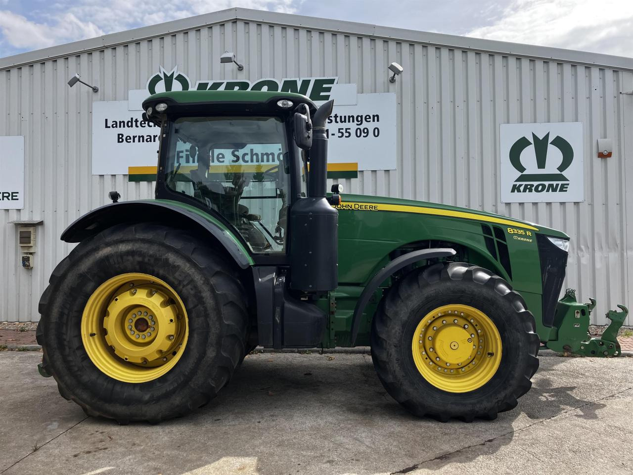 John Deere 8335R - 장궤형 트랙터 : 사진 4 John Deere 8335R - 장궤형 트랙터 : 사진 4