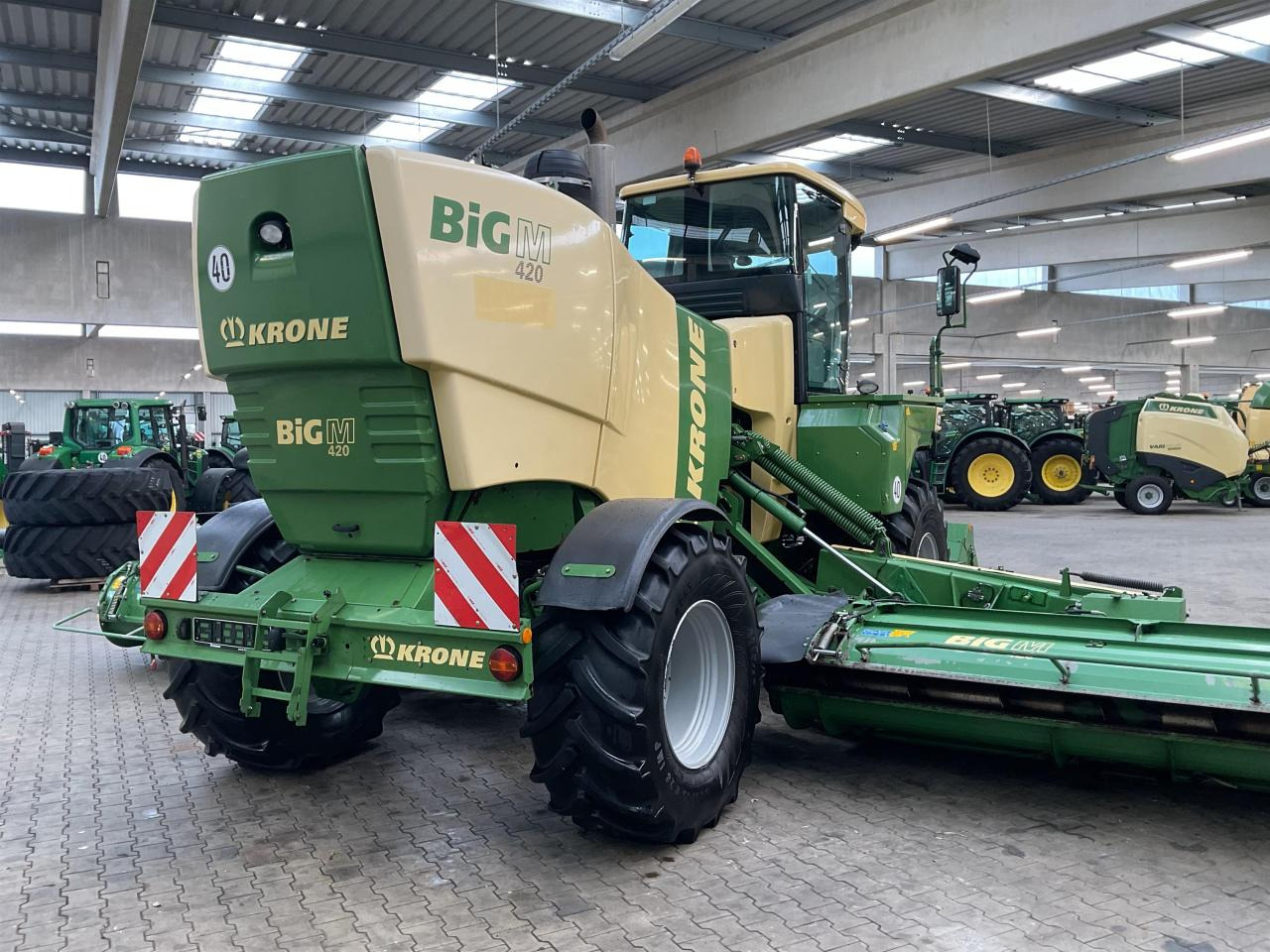 Krone Big M 420 CV - 모어 : 사진 5 Krone Big M 420 CV - 모어 : 사진 5