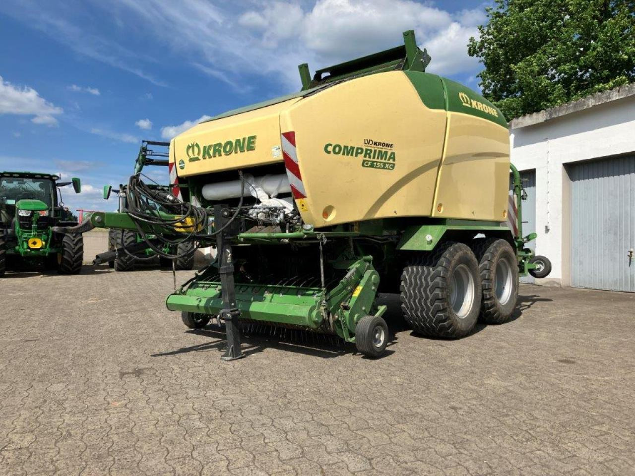Krone CF 155 XC Comprima - 원형 베일러 : 사진 2 Krone CF 155 XC Comprima - 원형 베일러 : 사진 2