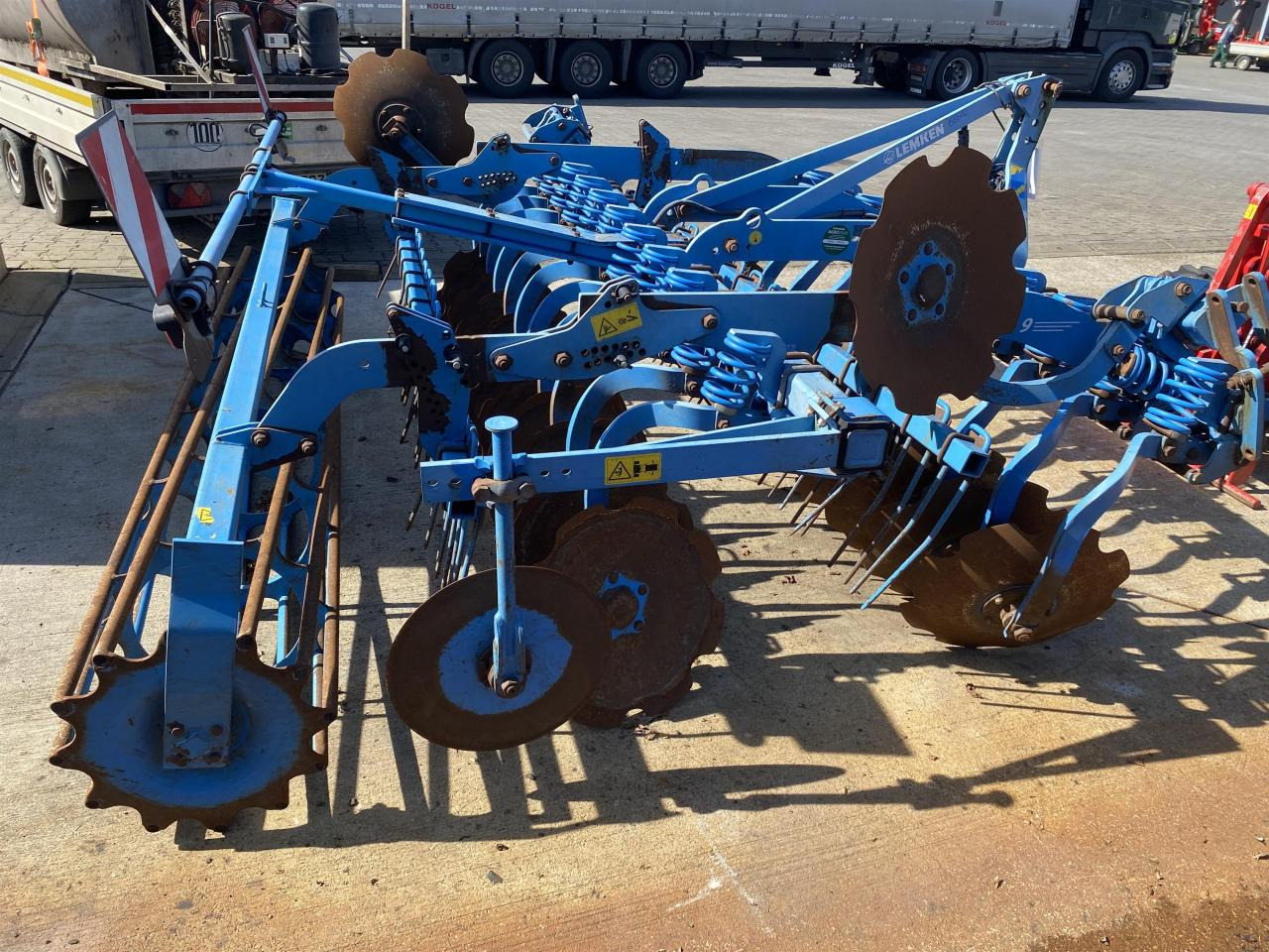 Lemken Rubin 9-300 Ü - 체인 해로 : 사진 2 Lemken Rubin 9-300 Ü - 체인 해로 : 사진 2