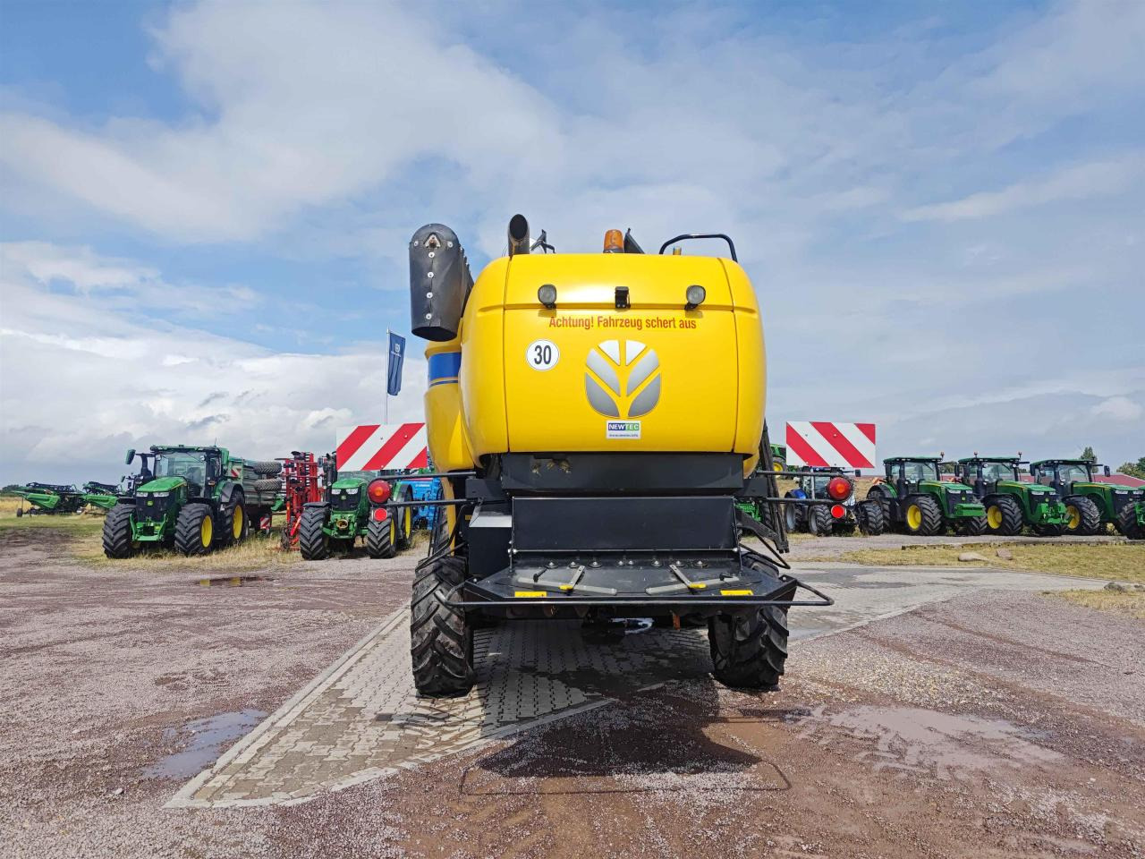 New Holland CX 5.80 - 목초수확기 : 사진 5 New Holland CX 5.80 - 목초수확기 : 사진 5