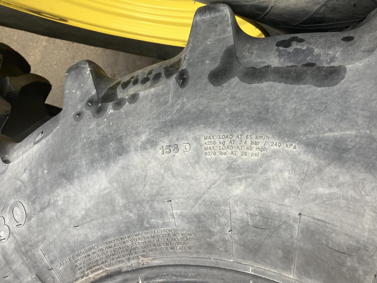 Vredestein 600/70R30 - 타이어 농업용 기계 용 : 사진 4 Vredestein 600/70R30 - 타이어 농업용 기계 용 : 사진 4