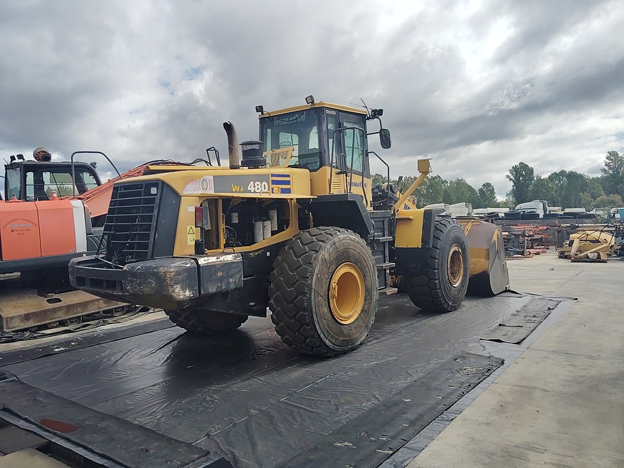 KOMATSU WA480-5H - 휠 로더 : 사진 4 KOMATSU WA480-5H - 휠 로더 : 사진 4