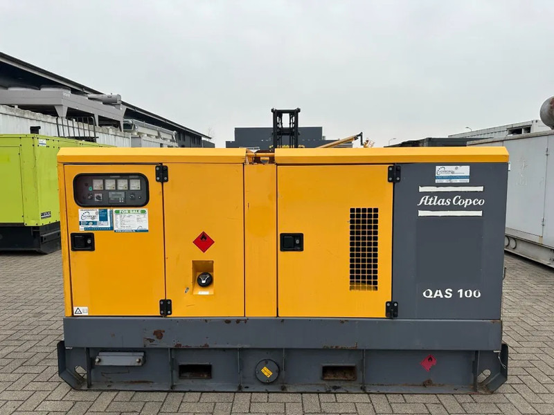 Atlas-Copco QAS 100 Perkins Leroy Somer 100 kVA Silent Rental generatorset - 발전기 세트 : 사진 1 Atlas-Copco QAS 100 Perkins Leroy Somer 100 kVA Silent Rental generatorset - 발전기 세트 : 사진 1