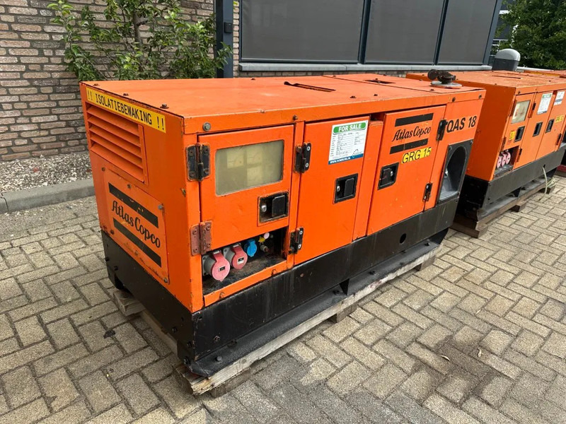 발전기 세트 Atlas-Copco QAS 18 Yanmar Mecc Alte Spa 18 kVA Silent generatorset : 사진 7 발전기 세트 Atlas-Copco QAS 18 Yanmar Mecc Alte Spa 18 kVA Silent generatorset : 사진 7