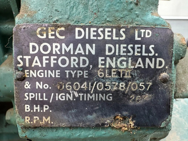 Dorman 6LTEII Stamford 175 kVA noodstroom generatorset 143 hours ! - 발전기 세트 : 사진 5 Dorman 6LTEII Stamford 175 kVA noodstroom generatorset 143 hours ! - 발전기 세트 : 사진 5