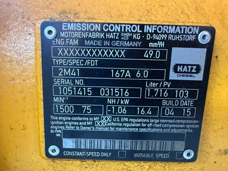 Hatz 2M41 15 kVA generatorset - 발전기 세트 : 사진 3 Hatz 2M41 15 kVA generatorset - 발전기 세트 : 사진 3