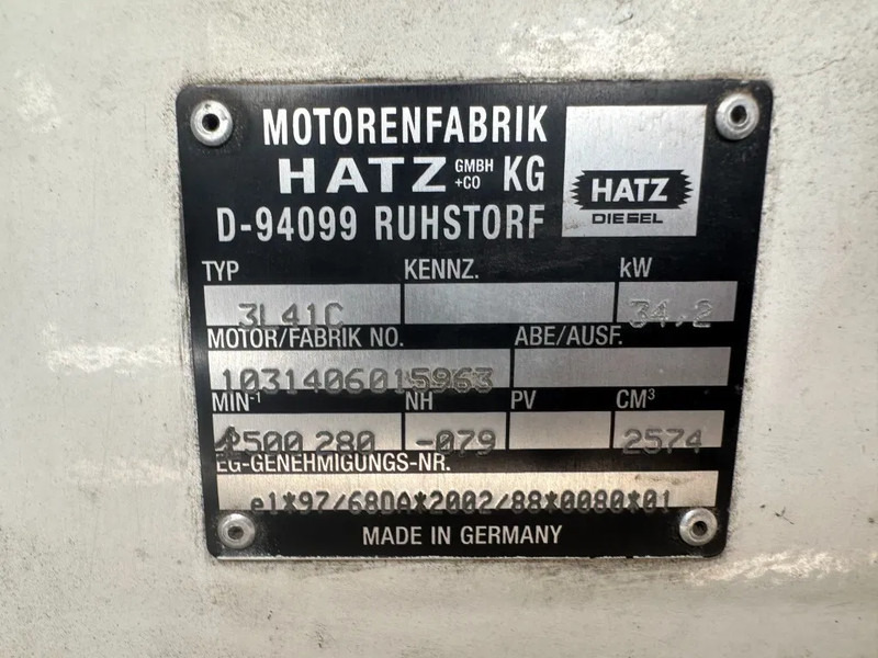 발전기 세트 Hatz 3L41C Silentpack 22.5 kVA Silent generatorset : 사진 6 발전기 세트 Hatz 3L41C Silentpack 22.5 kVA Silent generatorset : 사진 6