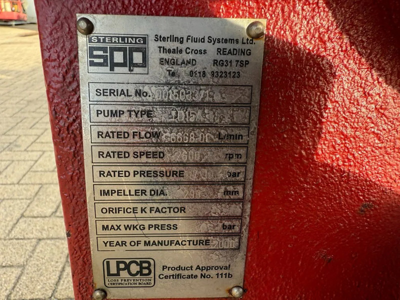 Iveco 8061 SPP 400 m3 / h 16 bar Diesel Waterpompset Waterpump - 워터 펌프 : 사진 3 Iveco 8061 SPP 400 m3 / h 16 bar Diesel Waterpompset Waterpump - 워터 펌프 : 사진 3