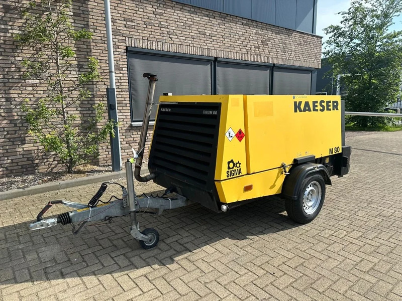 Kaeser M80 Kubota 8.1 m3 / min 7 Bar 55 kW Mobiele Silent Diesel Compressor - 공기 압축기 : 사진 2 Kaeser M80 Kubota 8.1 m3 / min 7 Bar 55 kW Mobiele Silent Diesel Compressor - 공기 압축기 : 사진 2