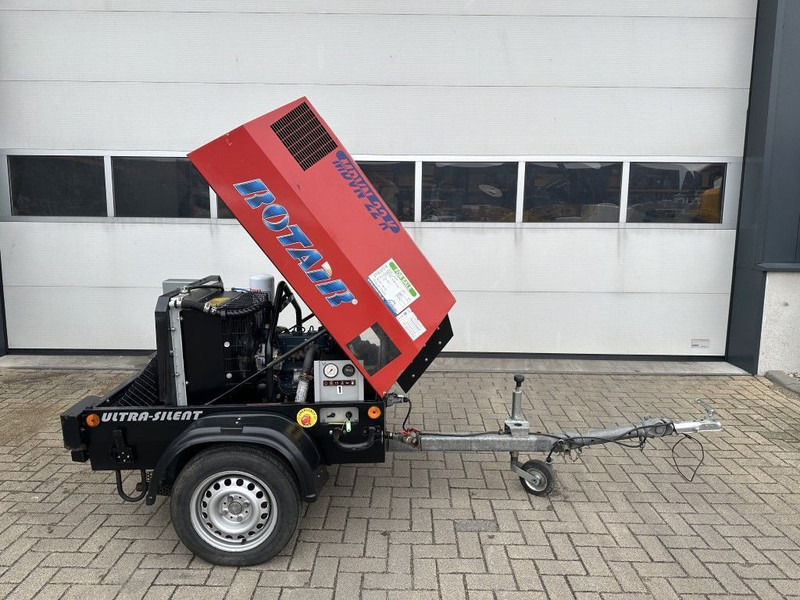 Rotair MDVN 22 K Kubota 2000 L / min 6.5 Bar Mobiele Diesel Compressor as New ! - 공기 압축기 : 사진 3 Rotair MDVN 22 K Kubota 2000 L / min 6.5 Bar Mobiele Diesel Compressor as New ! - 공기 압축기 : 사진 3