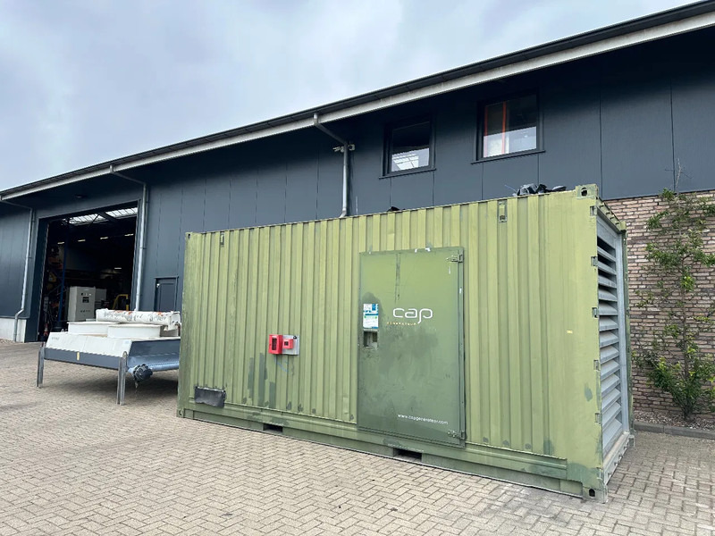 SDMO Detroit Leroy Somer 800 kVA Silent generatorset in 20 ft container 1639 hours ! - 발전기 세트 : 사진 1 SDMO Detroit Leroy Somer 800 kVA Silent generatorset in 20 ft container 1639 hours ! - 발전기 세트 : 사진 1