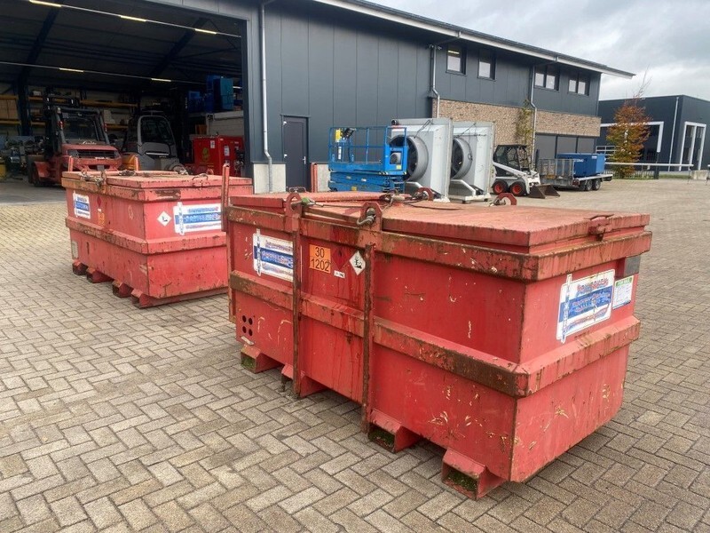 Tolsma Kiwa IBC 1000 liter dieseltank met handpomp - 저장 탱크 : 사진 2 Tolsma Kiwa IBC 1000 liter dieseltank met handpomp - 저장 탱크 : 사진 2