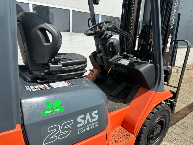 Toyota 2.5 ton Triplex Freelift Sideshift LPG Heftruck - LPG 지게차 : 사진 5 Toyota 2.5 ton Triplex Freelift Sideshift LPG Heftruck - LPG 지게차 : 사진 5