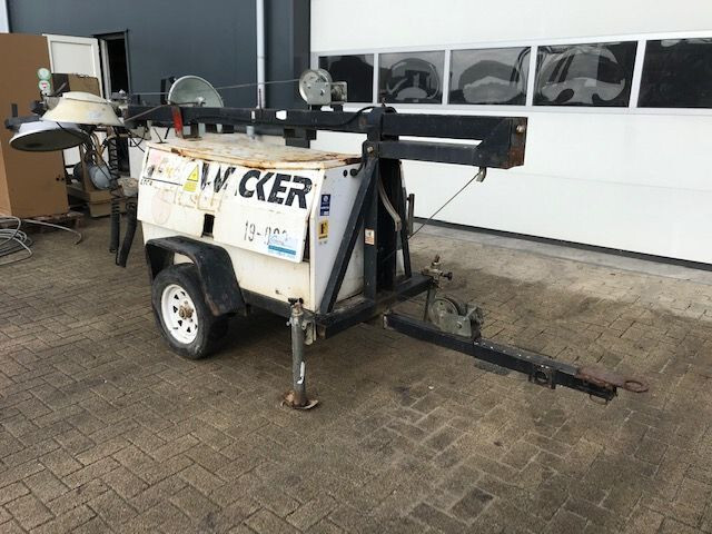 조명 타워 Wacker LTC4L Lombardini Diesel Mobiele light tower lichtmast aggregaat : 사진 10