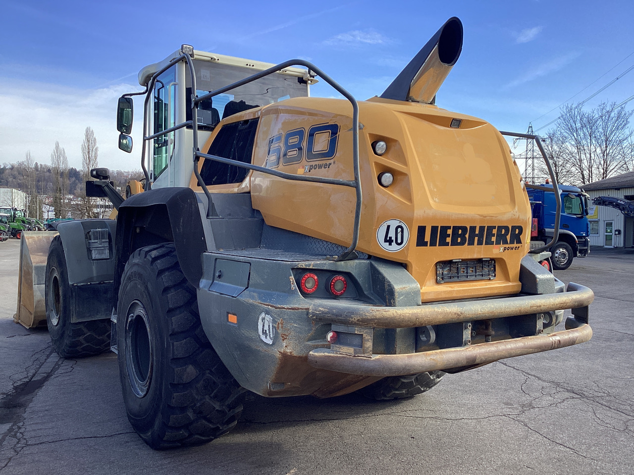 Liebherr L580 XPower IV - 휠 로더 : 사진 4 Liebherr L580 XPower IV - 휠 로더 : 사진 4