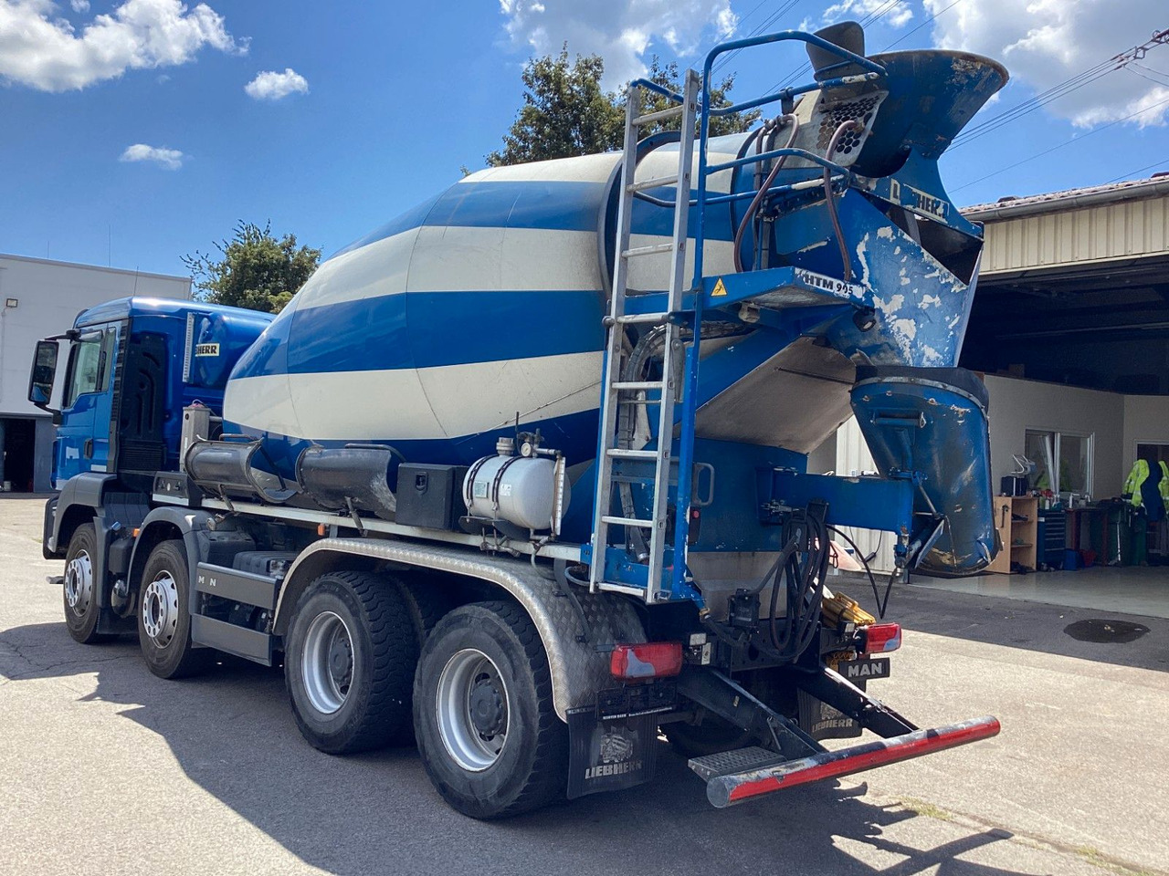 MAN TGS 35.470 8x4 Liebherr HTM905P Intarder Betonmi - 콘크리트 믹서 트럭 : 사진 3 MAN TGS 35.470 8x4 Liebherr HTM905P Intarder Betonmi - 콘크리트 믹서 트럭 : 사진 3