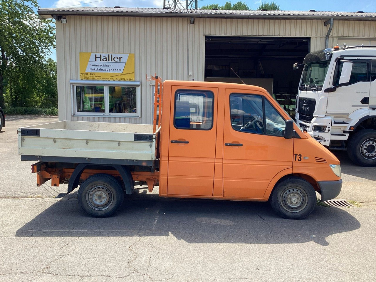 Mercedes-Benz Sprinter Pritsche Doka 211 CDI - 플랫베드 밴, 콤비 밴 : 사진 3 Mercedes-Benz Sprinter Pritsche Doka 211 CDI - 플랫베드 밴, 콤비 밴 : 사진 3