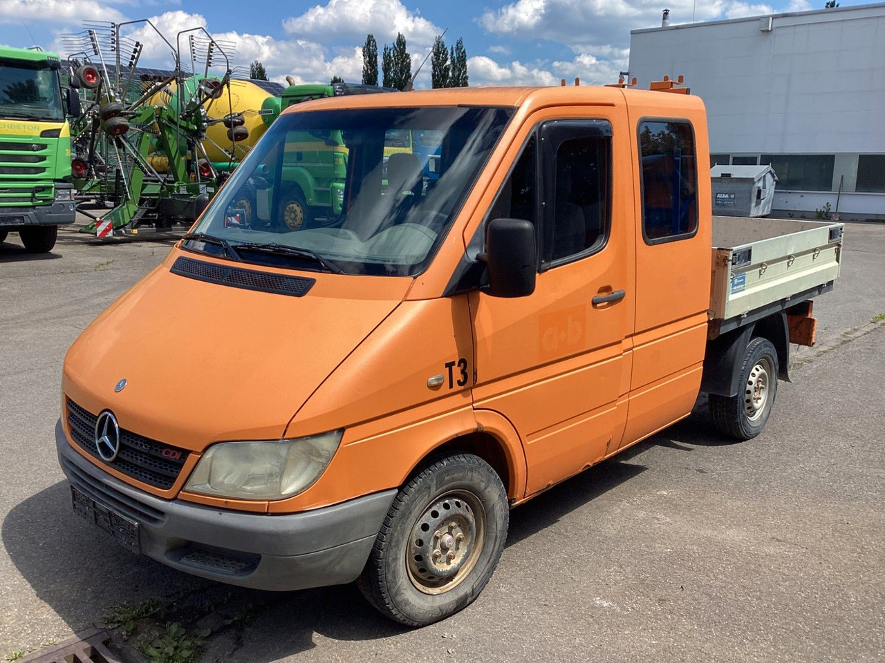 Mercedes-Benz Sprinter Pritsche Doka 211 CDI - 플랫베드 밴, 콤비 밴 : 사진 1 Mercedes-Benz Sprinter Pritsche Doka 211 CDI - 플랫베드 밴, 콤비 밴 : 사진 1