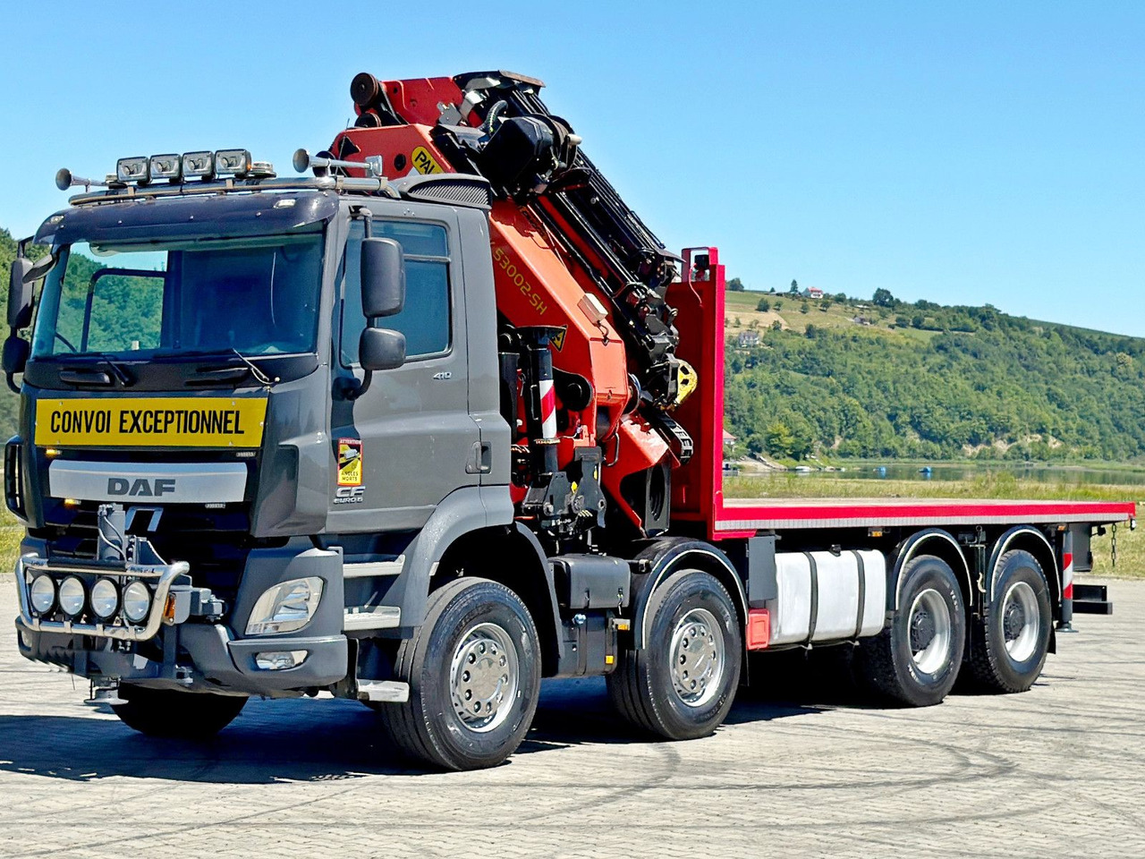 DAF CF 410 * PK 53002 - SH E/JIB PJ 125 E + FUNK*8x4 - 크레인 트럭 : 사진 4 DAF CF 410 * PK 53002 - SH E/JIB PJ 125 E + FUNK*8x4 - 크레인 트럭 : 사진 4