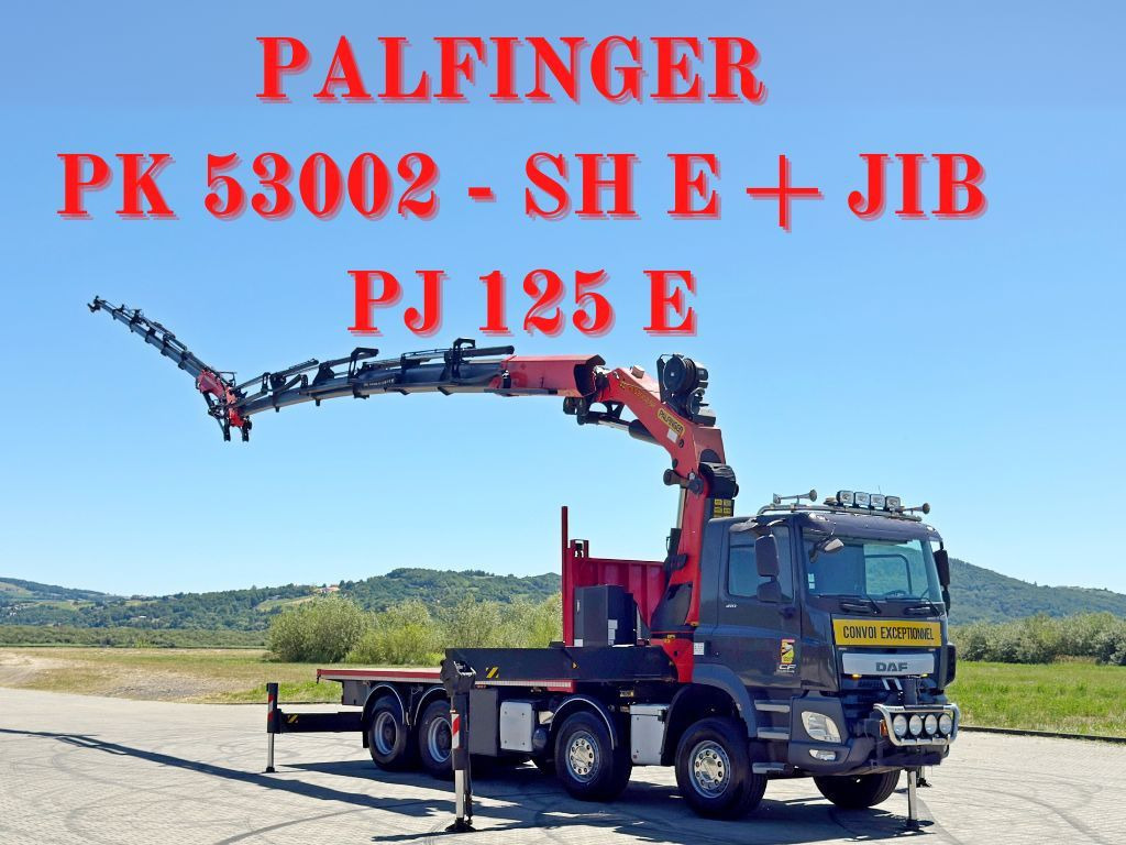 DAF CF 410 * PK 53002 - SH E/JIB PJ 125 E + FUNK*8x4 - 크레인 트럭 : 사진 1 DAF CF 410 * PK 53002 - SH E/JIB PJ 125 E + FUNK*8x4 - 크레인 트럭 : 사진 1