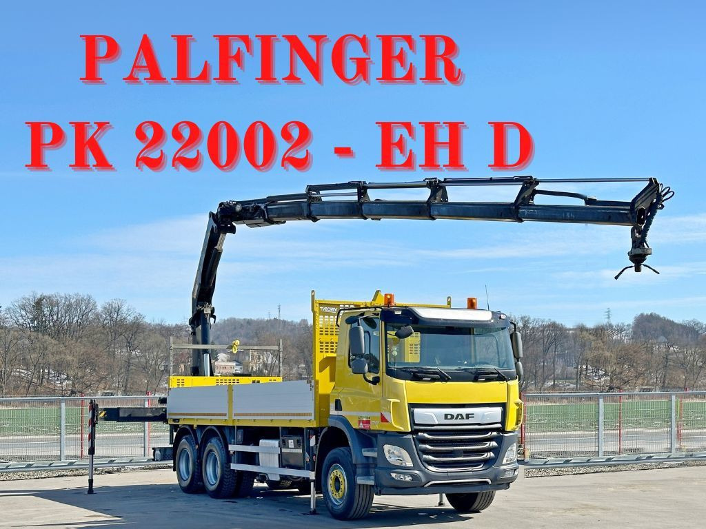 DAF CF 450 * PK 22002 - EH D + FUNK * 6x4 * TOP - 크레인 트럭 : 사진 1 DAF CF 450 * PK 22002 - EH D + FUNK * 6x4 * TOP - 크레인 트럭 : 사진 1