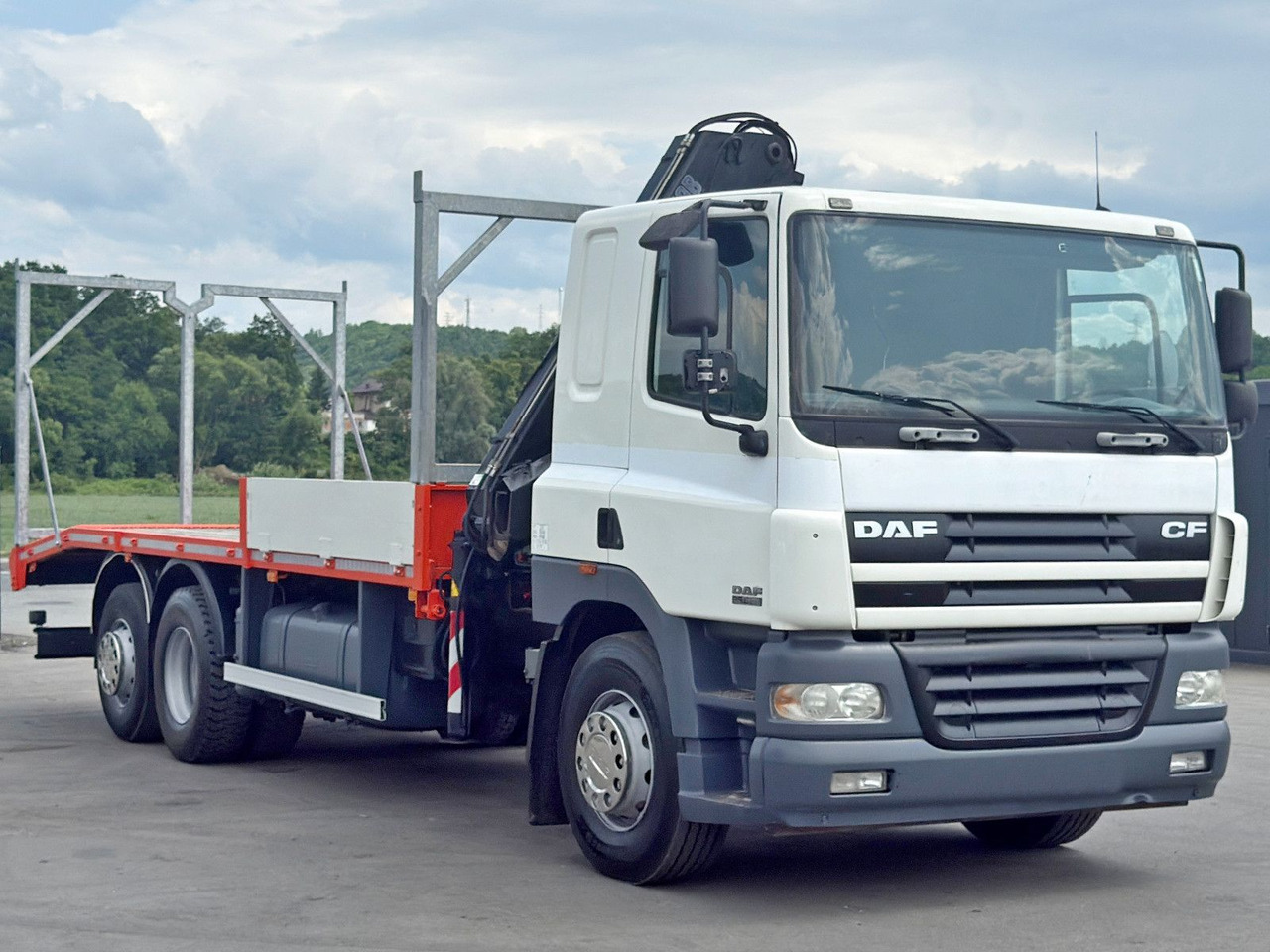 DAF CF 85.380*ABSCHLEPPWAGEN 7,20m+ HIAB 144 B-2 DUO - 견인 트럭 : 사진 4 DAF CF 85.380*ABSCHLEPPWAGEN 7,20m+ HIAB 144 B-2 DUO - 견인 트럭 : 사진 4