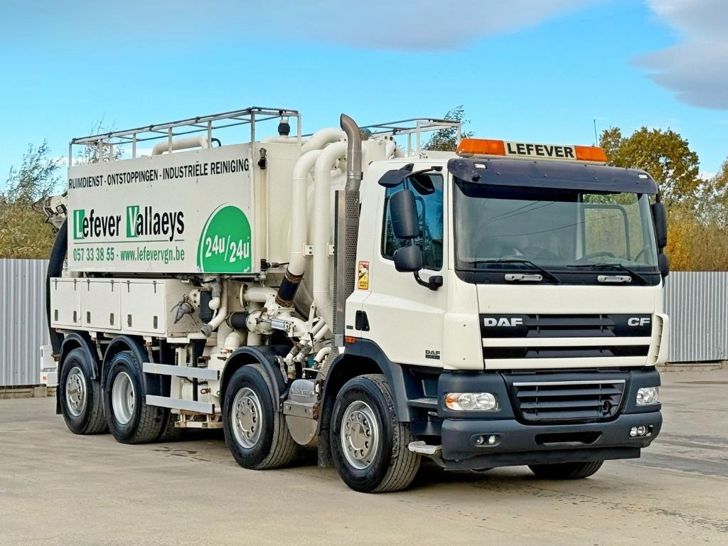 DAF CF 85.410 * Saug und Spülwagen +FUNK - 진공 흡입 트럭 : 사진 1 DAF CF 85.410 * Saug und Spülwagen +FUNK - 진공 흡입 트럭 : 사진 1