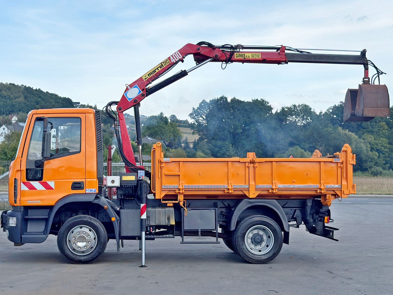 Iveco EUROCARGO 120E18 * HMF 403 K1 * TOPZUSTAND - 크레인 트럭, 덤프트럭 : 사진 5 Iveco EUROCARGO 120E18 * HMF 403 K1 * TOPZUSTAND - 크레인 트럭, 덤프트럭 : 사진 5