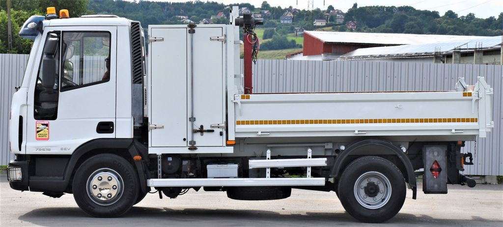 Iveco EUROCARGO 75E16* KIPPER 3,10m* KRAN - 덤프트럭 : 사진 5 Iveco EUROCARGO 75E16* KIPPER 3,10m* KRAN - 덤프트럭 : 사진 5
