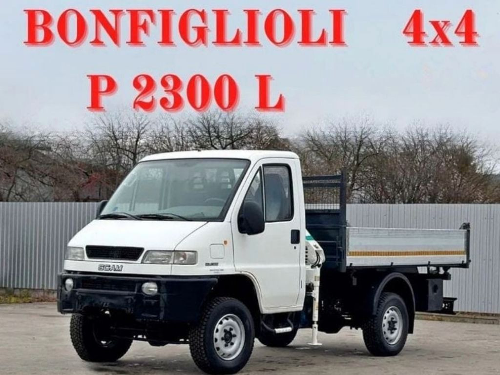 Iveco SCAM SM 35 *Pritsche 3,00m + KRAN - 크레인 트럭 : 사진 1 Iveco SCAM SM 35 *Pritsche 3,00m + KRAN - 크레인 트럭 : 사진 1