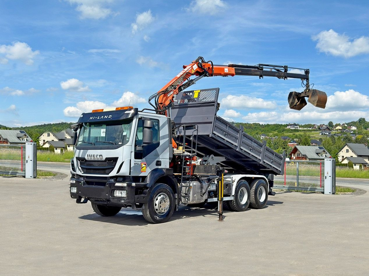 Iveco TRAKKER 410*Kipper 5,20m*ATLAS 165.2E * FUNK/6x4 Iveco TRAKKER 410*Kipper 5,20m*ATLAS 165.2E * FUNK/6x4 - 덤프트럭, 크레인 트럭 : 사진 2 Iveco TRAKKER 410*Kipper 5,20m*ATLAS 165.2E * FUNK/6x4 Iveco TRAKKER 410*Kipper 5,20m*ATLAS 165.2E * FUNK/6x4 - 덤프트럭, 크레인 트럭 : 사진 2