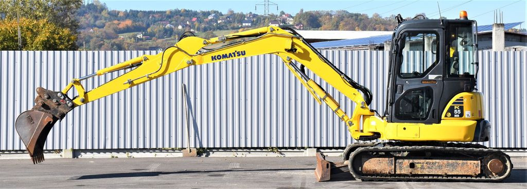 Komatsu PC 55 MR * Raupenbagger * Top Zustand ! - 크롤러 굴삭기 : 사진 4 Komatsu PC 55 MR * Raupenbagger * Top Zustand ! - 크롤러 굴삭기 : 사진 4