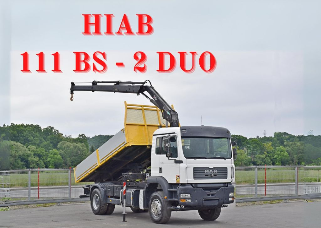 MAN TG 310 A* HIAB 111 BS - 2 DUO * TOPZUSTAND - 덤프트럭, 크레인 트럭 : 사진 1 MAN TG 310 A* HIAB 111 BS - 2 DUO * TOPZUSTAND - 덤프트럭, 크레인 트럭 : 사진 1
