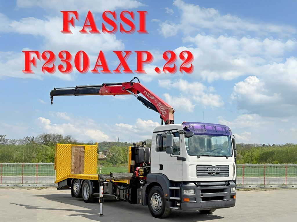 MAN TGA 26.360 * FASSI F230 AXP.22 + FUNK* TOP - 견인 트럭 : 사진 1 MAN TGA 26.360 * FASSI F230 AXP.22 + FUNK* TOP - 견인 트럭 : 사진 1