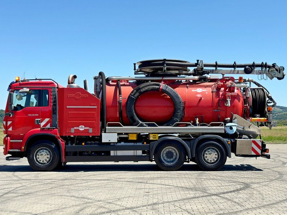 MAN TGA 26.360 * Saug und Spülwagen/CAPPELLOTTO+FUNK - 진공 흡입 트럭 : 사진 3 MAN TGA 26.360 * Saug und Spülwagen/CAPPELLOTTO+FUNK - 진공 흡입 트럭 : 사진 3