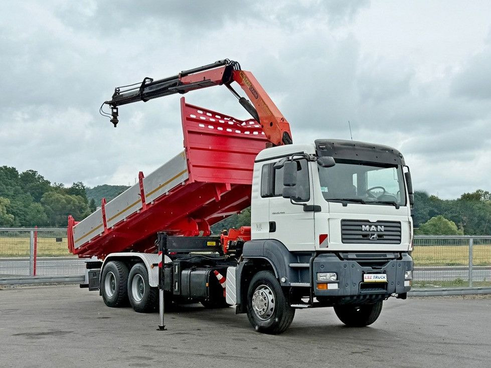 MAN TGA 26.400 * KIPPER 6,00m + PK 15500 * 6x4 * TOP - 크레인 트럭 : 사진 2 MAN TGA 26.400 * KIPPER 6,00m + PK 15500 * 6x4 * TOP - 크레인 트럭 : 사진 2
