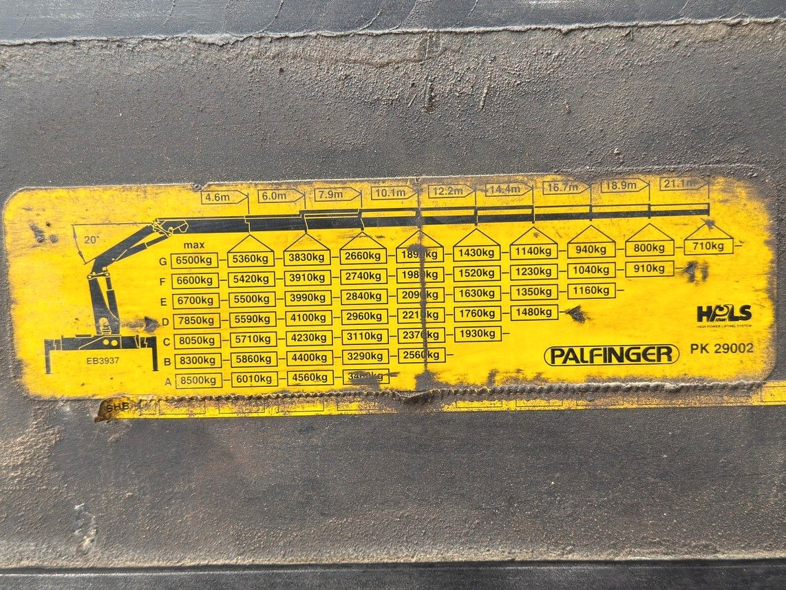 크레인 트럭 MAN TGA 26.430 * PK 29002 + FUNK/6x2 : 사진 9