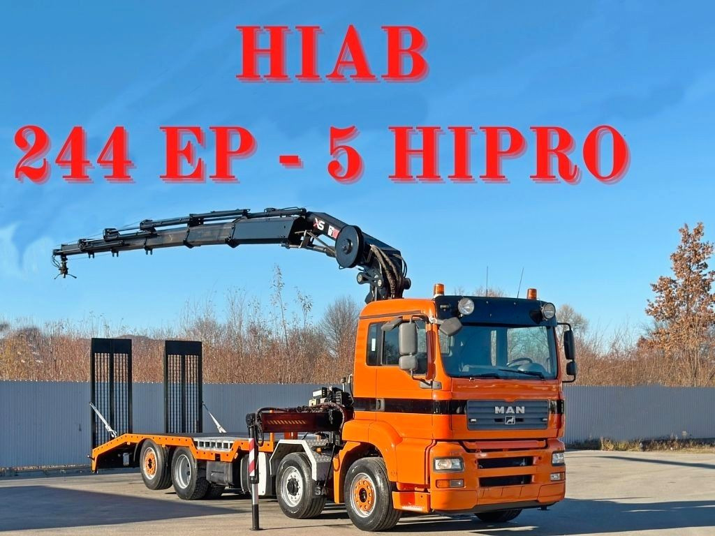 MAN TGA 35.480 / HIAB 244 EP - 5 HIPRO - 견인 트럭 : 사진 1 MAN TGA 35.480 / HIAB 244 EP - 5 HIPRO - 견인 트럭 : 사진 1