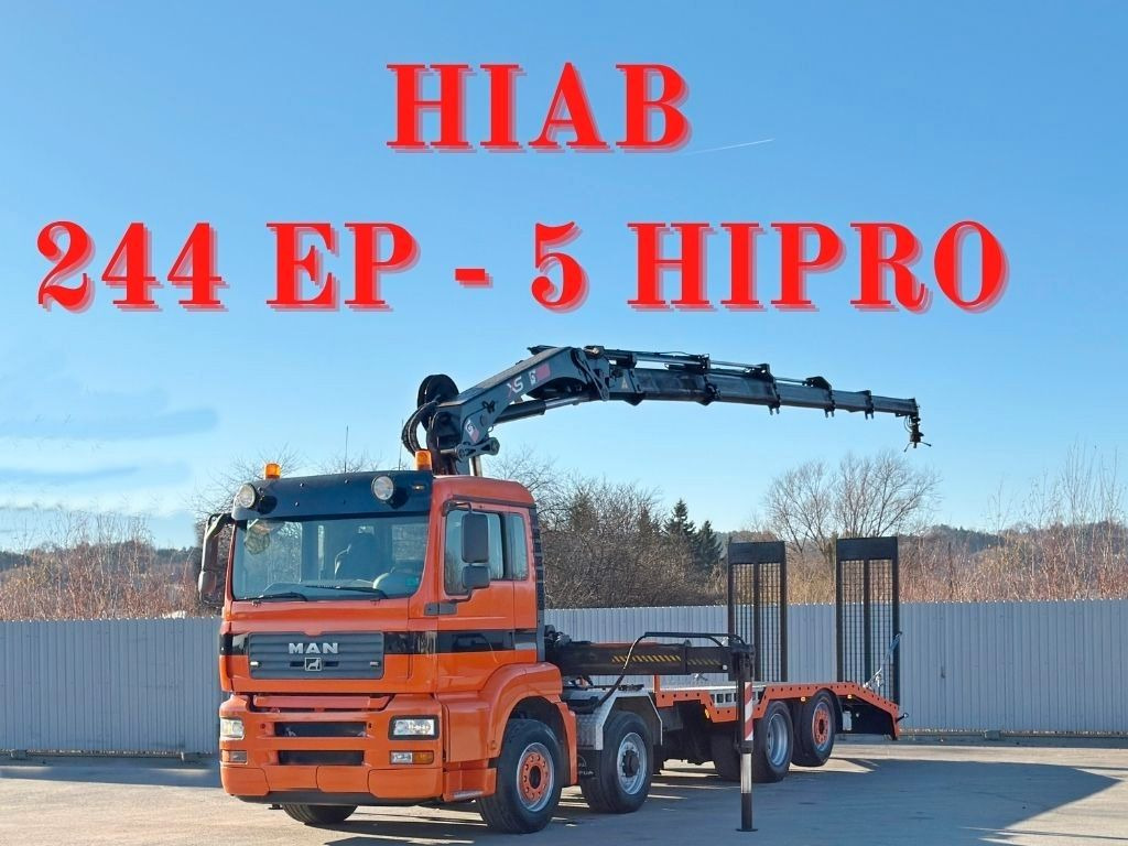 MAN TGA 35.480 / HIAB 244 EP - 5 HIPRO - 크레인 트럭 : 사진 1 MAN TGA 35.480 / HIAB 244 EP - 5 HIPRO - 크레인 트럭 : 사진 1