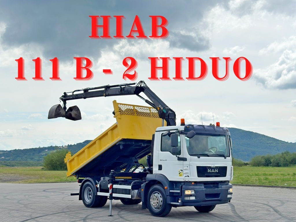 MAN TGM 18.340* KIPPER 4,05m*HIAB 111 B-2 HIDUO/FUNK - 크레인 트럭 : 사진 1 MAN TGM 18.340* KIPPER 4,05m*HIAB 111 B-2 HIDUO/FUNK - 크레인 트럭 : 사진 1