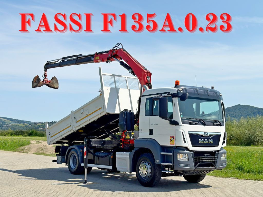 MAN TGS 18.360 * FASSI F135A.0.23 + FUNK * TOP - 크레인 트럭 : 사진 1 MAN TGS 18.360 * FASSI F135A.0.23 + FUNK * TOP - 크레인 트럭 : 사진 1
