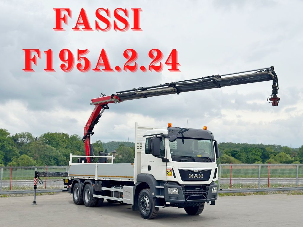MAN TGS 26.360* FASSI F195A.2.24 / FUNK * 6x4 * TOP - 크레인 트럭 : 사진 1 MAN TGS 26.360* FASSI F195A.2.24 / FUNK * 6x4 * TOP - 크레인 트럭 : 사진 1