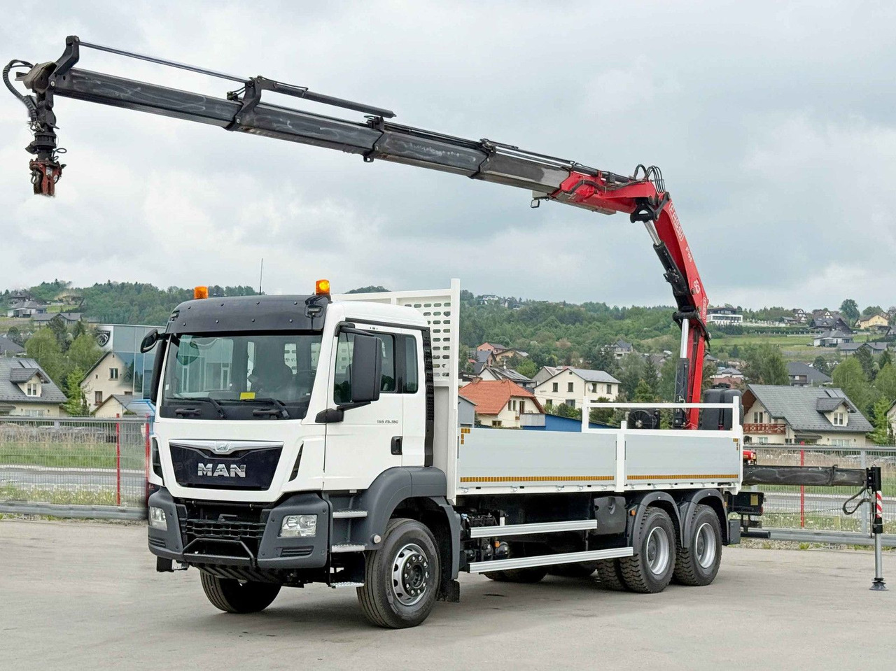 MAN TGS 26.360* FASSI F195A.2.24 / FUNK * 6x4 * TOP - 크레인 트럭 : 사진 2 MAN TGS 26.360* FASSI F195A.2.24 / FUNK * 6x4 * TOP - 크레인 트럭 : 사진 2
