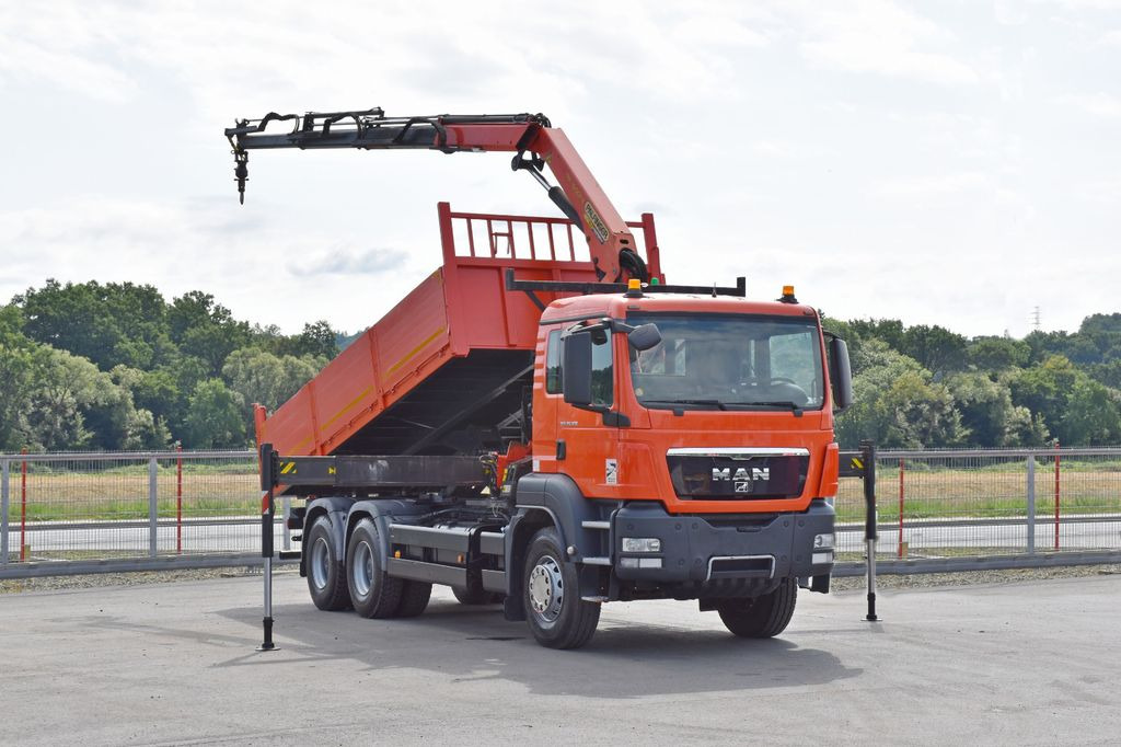 MAN TGS 26.360 Kipper 6,10m* PK 16001 - KB/FUNK* 6x4 - 크레인 트럭, 덤프트럭 : 사진 2 MAN TGS 26.360 Kipper 6,10m* PK 16001 - KB/FUNK* 6x4 - 크레인 트럭, 덤프트럭 : 사진 2