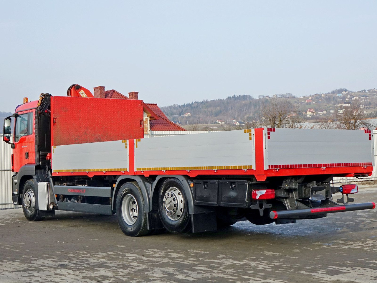 크레인 트럭 MAN TGS 26.360* PRITSCHE 7,10m* PK 12000 + FUNK *TOP : 사진 7