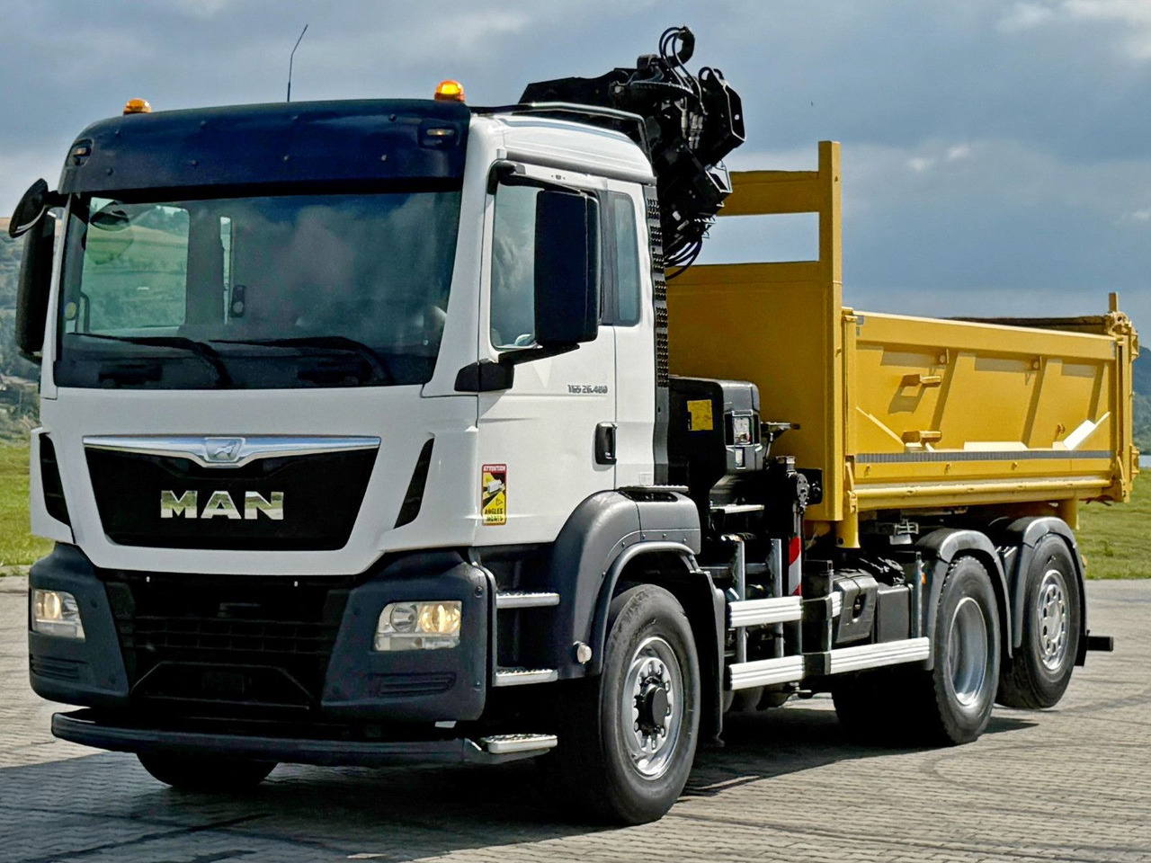 MAN TGS 26.400 * HIAB X-HIDUO 188 E-3 + FUNK * 6x4 - 크레인 트럭 : 사진 5 MAN TGS 26.400 * HIAB X-HIDUO 188 E-3 + FUNK * 6x4 - 크레인 트럭 : 사진 5