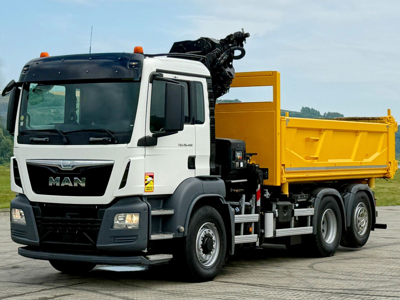 MAN TGS 26.400 * HIAB X-HIDUO 188 E-3 + FUNK * 6x4 - 크레인 트럭 : 사진 5 MAN TGS 26.400 * HIAB X-HIDUO 188 E-3 + FUNK * 6x4 - 크레인 트럭 : 사진 5